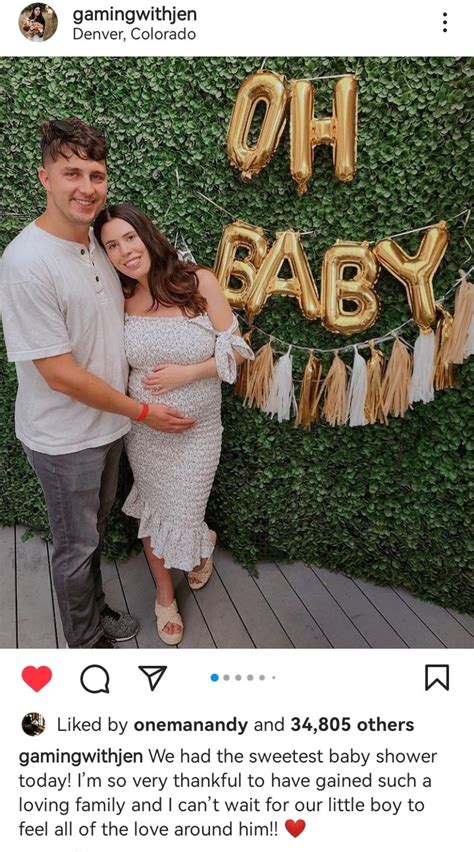 Jen just had a baby shower!! : r/GamingWithJen .